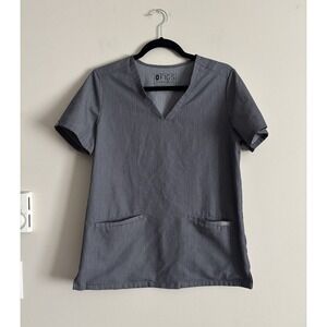 Figs Casma Three Pocket Scrub Top Technical Collection‎ Small Gray PO 1557 Work